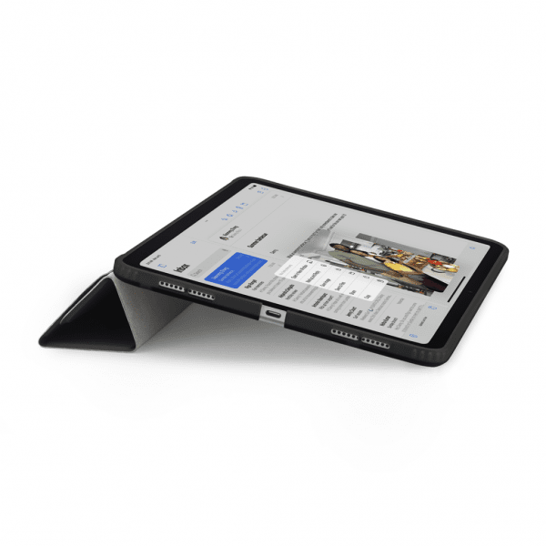 Pipetto iPad Air 13 (M2/M3/M4) -suojakotelo Origami No1 Original Case, musta