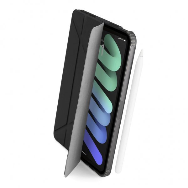 Pipetto iPad mini (6. sukupolvi)/iPad mini (A17 Pro) Origami No1 Original Case, musta