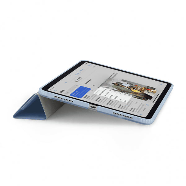 Pipetto iPad Air 11 (M2/M3/M4) Suojakuori Origami No1 Original Case Vaaleansininen