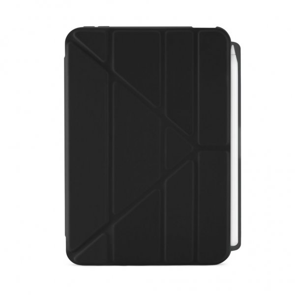 Pipetto iPad mini (6. sukupolvi)/iPad mini (A17 Pro) Origami No3 Pencil Case, musta
