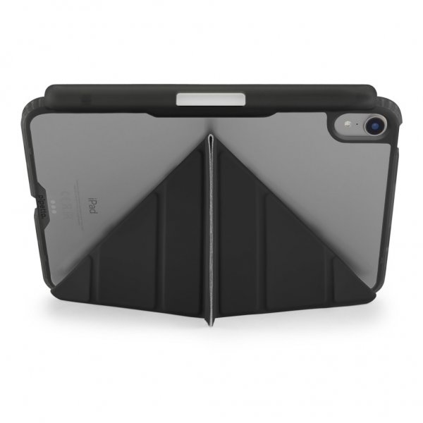 Pipetto iPad mini (6. sukupolvi)/iPad mini (A17 Pro) Origami No3 Pencil Case, musta