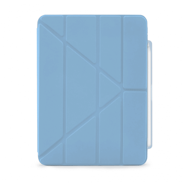 Pipetto iPad Air 11 (M2/M3/M4) -suojakotelo Origami No3 Pencil Case, vaaleansininen