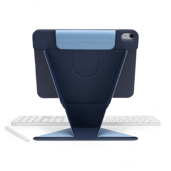 Pipetto iPad Air 13 (M2/M3/M4) -kotelo Origami No6 Stand Sininen