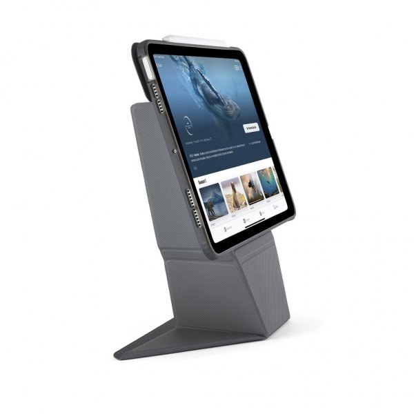 Pipetto iPad Air 11 (M2/M3/M4)/iPad Air 10.9 (sukupolvi 4/5) -suojakotelo Origami No6 Stand, sininen