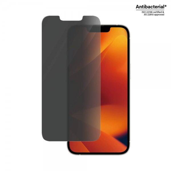PanzerGlass iPhone 13/iPhone 13 Pro/iPhone 14 Classic Fit Privacy -näytönsuoja