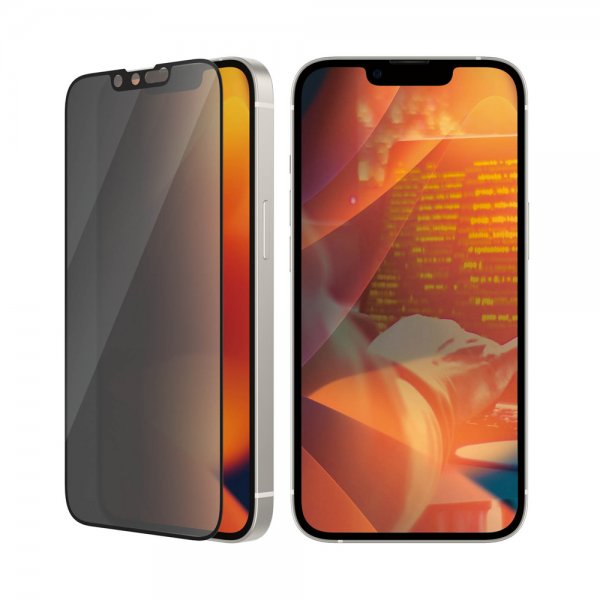 PanzerGlass iPhone 13/iPhone 13 Pro/iPhone 14 Näytönsuoja Ultra-Wide Fit Privacy