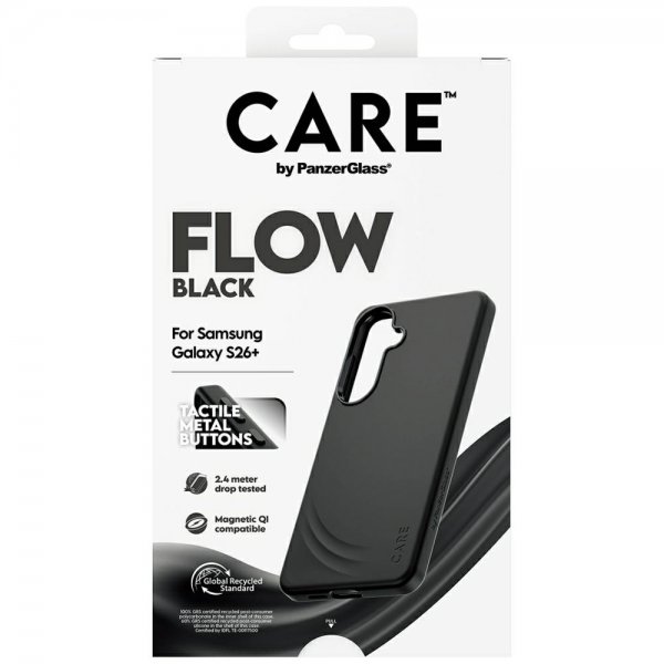 CARE by PanzerGlass Samsung Galaxy S26 Plus -suojakuori Flow MagSafe Musta