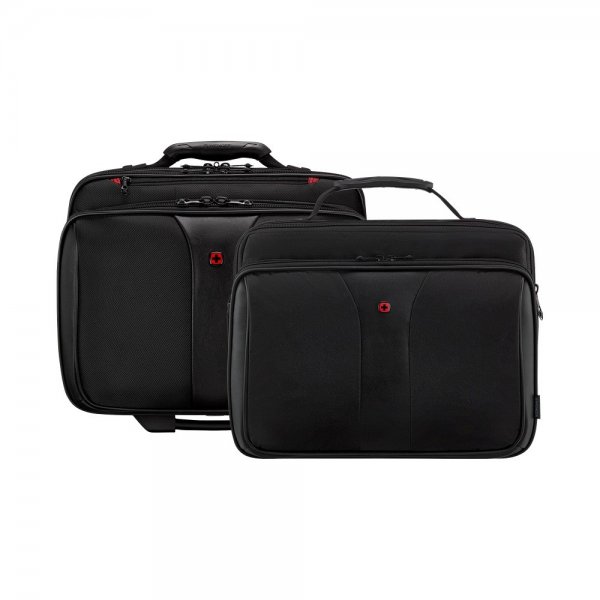 Wenger Patriot 2-osainen Business Trolley 15.6" Musta