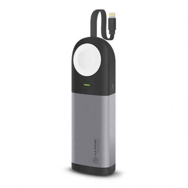 ALOGIC 6700 mAh 3-in-1 Power Bank Apple Watchille ja iPhonelle