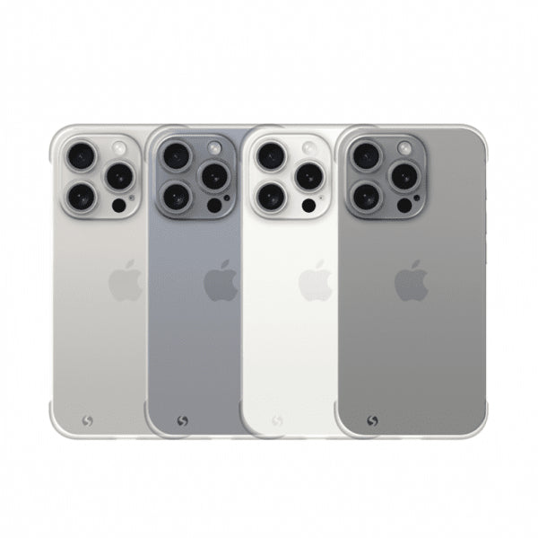 Just Mobile iPhone 15 Pro Kuori TENC Slim Fit Frost
