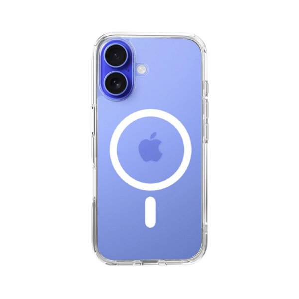 Just Mobile iPhone 16 Plus -suojakuori TENC Air MagSafe Läpinäkyvä