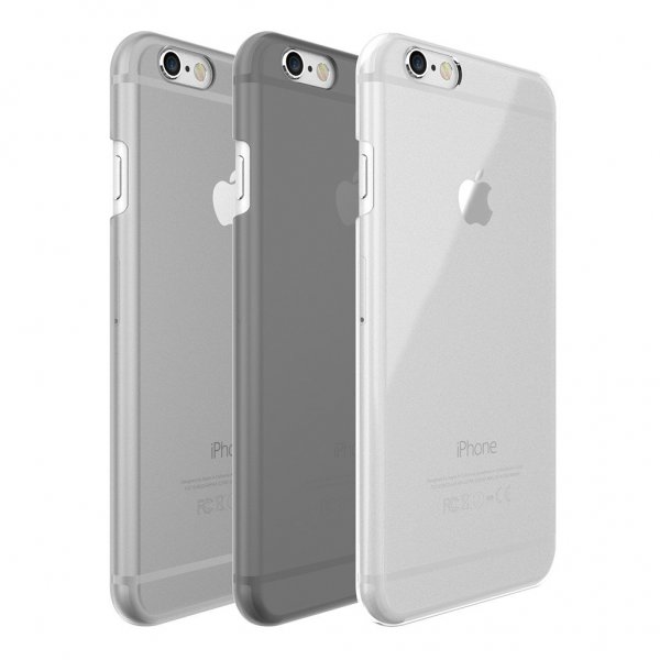 Just Mobile iPhone 6/6s Plus -suojakuori TENC Matt Clear