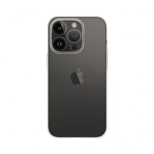 Just Mobile iPhone 14 Pro -kuori TENC Slim Fit Transparent