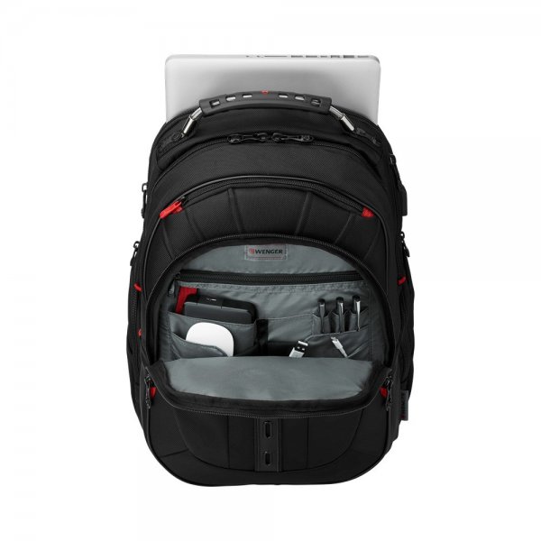 Wenger Pegasus Deluxe 16" kannettavan tietokoneen reppu, musta