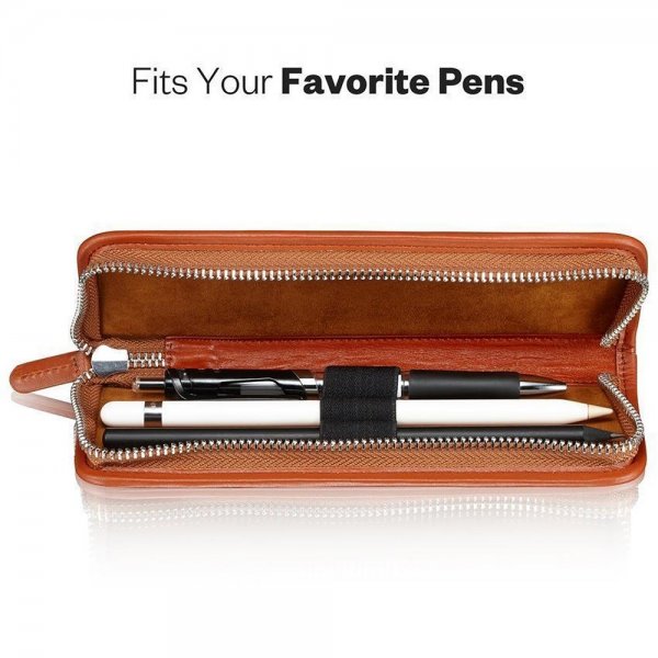 KAVAJ Pencil Case Vancouver Ruskea