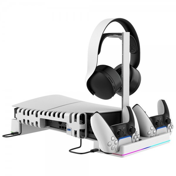 Ipega PG-P5S039 PlayStation 5 Slim horisontaalinen telakointiasema