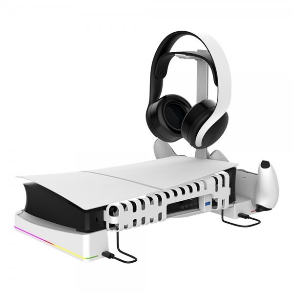 Ipega PG-P5S039 PlayStation 5 Slim horisontaalinen telakointiasema