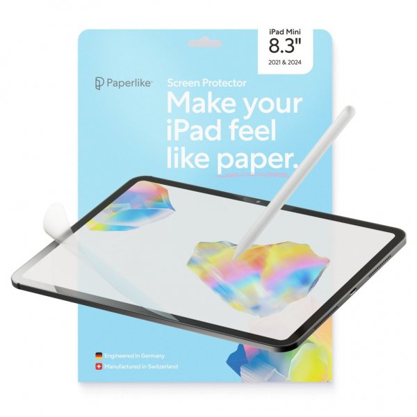 Paperlike 3 iPad mini (6. sukupolvi)/iPad mini (A17 Pro) Näytönsuoja 2 kpl
