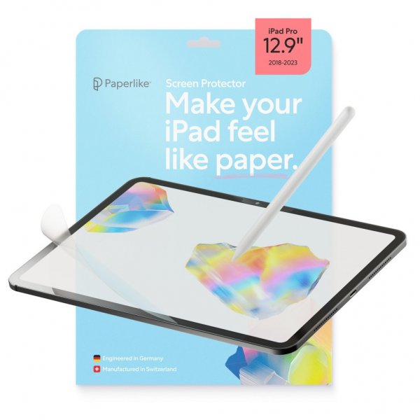 Paperlike 3 iPad Pro 12.9 (2/3/4/5/6. sukupolvi) Näytönsuoja 2 kpl