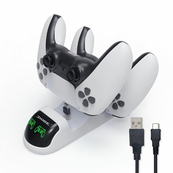 Dobe PlayStation 5 -latausasema kahdelle ohjaimelle