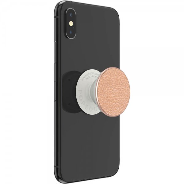 PopSockets PopGrip Premium Pebbled -tekonahka ruusukulta