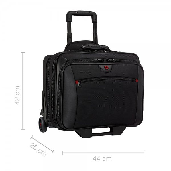 Wenger Potomac Double Gusset 15.4" Business Trolley Musta