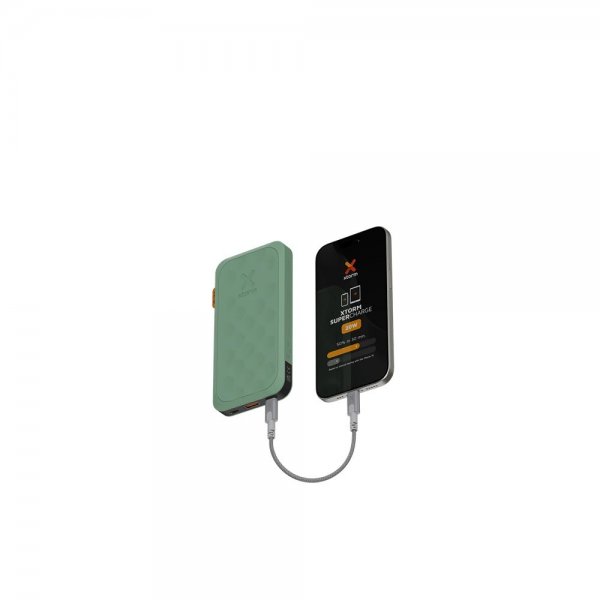 Xtorm Powerbank Fuel Series 5 20W 2xUSB-C 10 000 mAh Vihreä