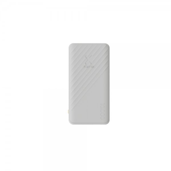 Xtorm Powerbank Go2 10 000 mAh 15W tuhkanvalkoinen