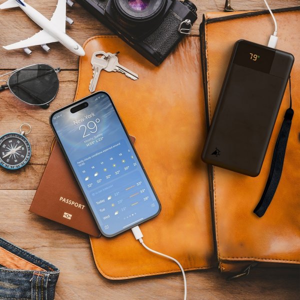 Aqiila Powerbank Powerbird B10 10 000 mAh musta
