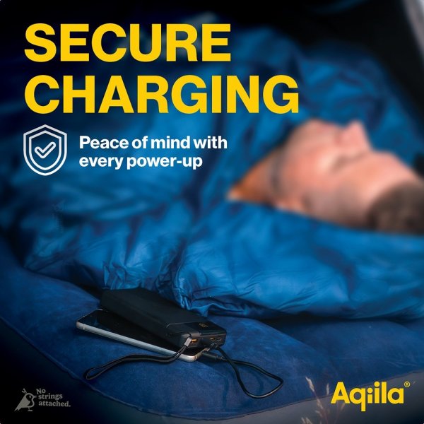 Aqiila Powerbank Powerbird B20+ 20 000 mAh 65W Musta