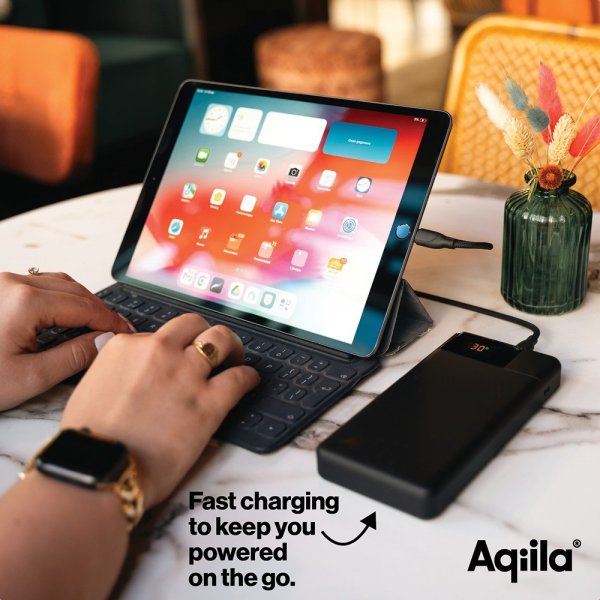 Aqiila Powerbank Powerbird B20+ 20 000 mAh 65W Musta