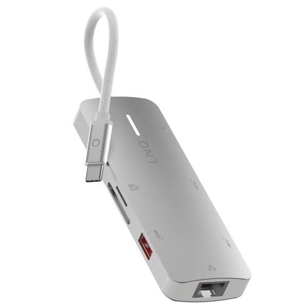 LINQ by Elements ProConnect 8in1 USB-keskitin