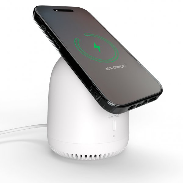 Puro Langaton Laturi ja Kaiutin Mag Tune 15W MagSafe Valkoinen