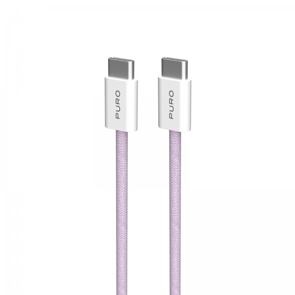 Puro Kabel Fabrik 2.0 60W USB-C–USB-C 1.5m Coraltastic