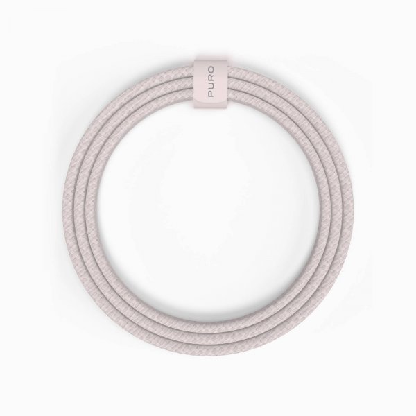 Puro Kabel Fabrik 2.0 60W USB-C–USB-C 1,5 m pinkki