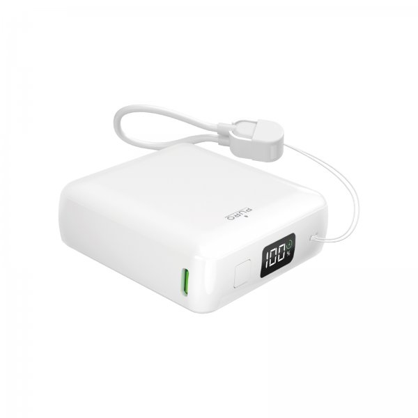 Puro Powerbank Power Cube 10 20W Valkoinen