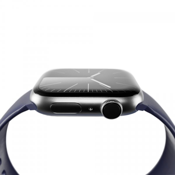 Puro Apple Watch 44/45/46/Ultra 49mm ranneke Icon Crown Blue