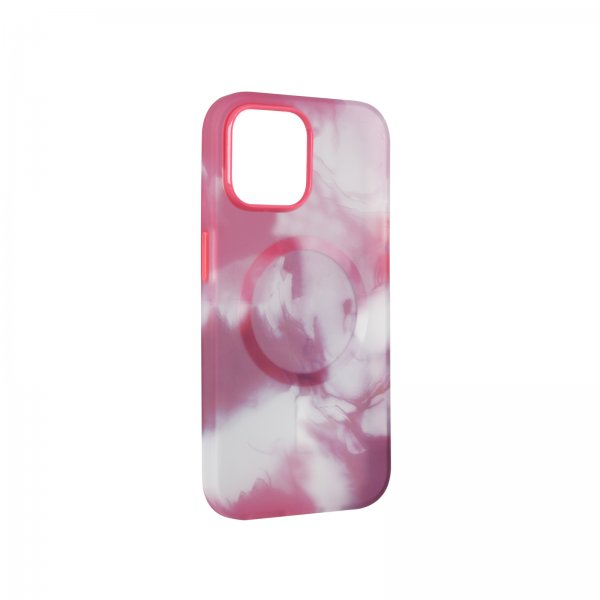 Puro iPhone 15 -kuori Aqua Pink
