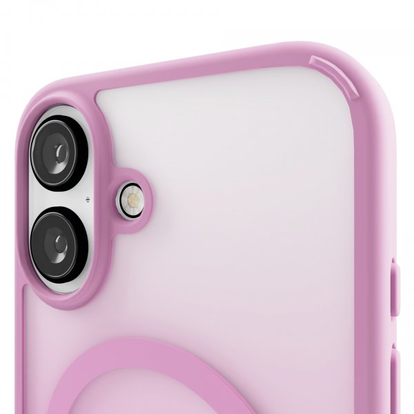 Puro iPhone 16 -suojakuori Gradient Pink