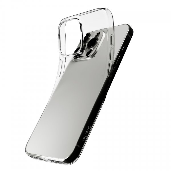 Puro iPhone 16 Pro Max Kuoret Nude Transparent