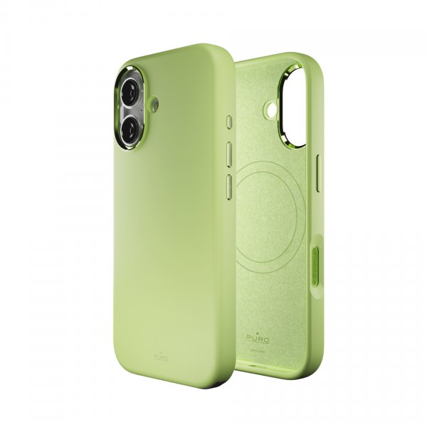 Puro iPhone 17 -kuoret ICON Mag Pro, Salted Lime