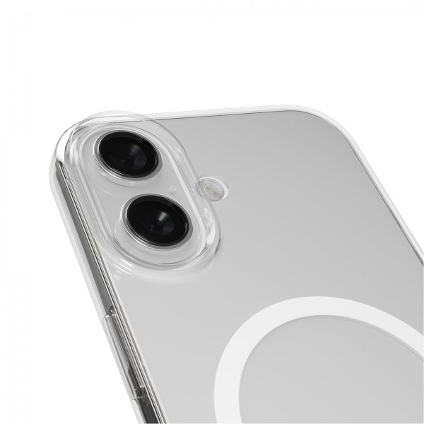 Puro iPhone 17 -kuori Lite Mag läpinäkyvä