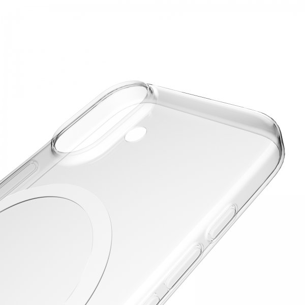 Puro iPhone 17 -kuori Lite Mag läpinäkyvä