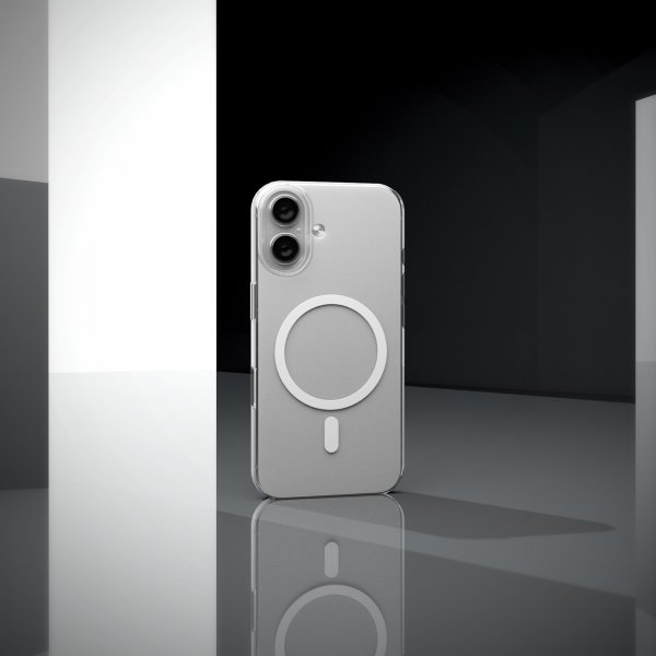 Puro iPhone 17 -kuori Lite Mag läpinäkyvä