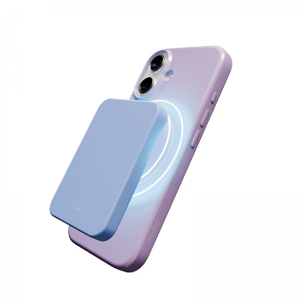 Puro iPhone 17 -kuori Pulse MagSafe Lavender