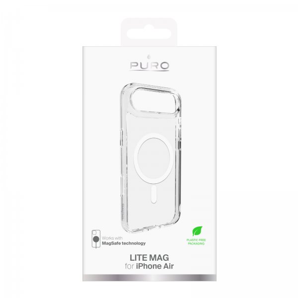 Puro iPhone Air Skal Lite Mag Läpinäkyvä