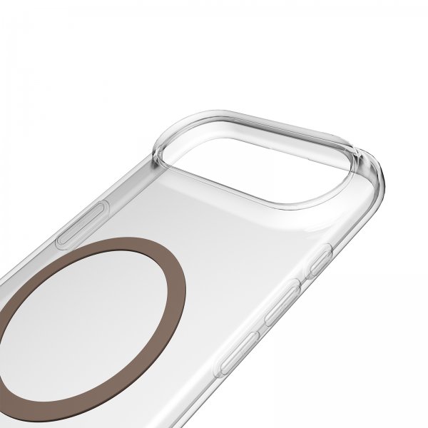 Puro iPhone Air Skal Lite Mag Transparent Ruskea