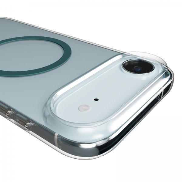 Puro iPhone Air -kuori Lite Mag läpinäkyvä vihreä