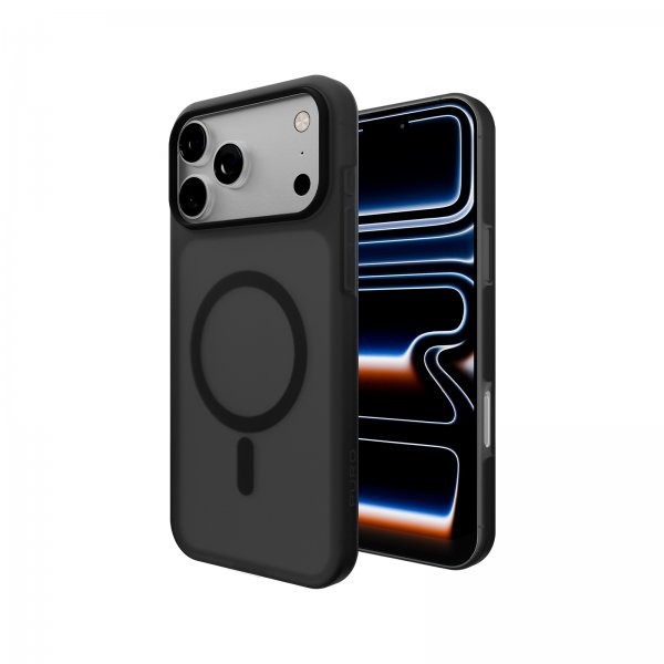 Puro iPhone 17 Pro -kuori Daylight MagSafe, musta