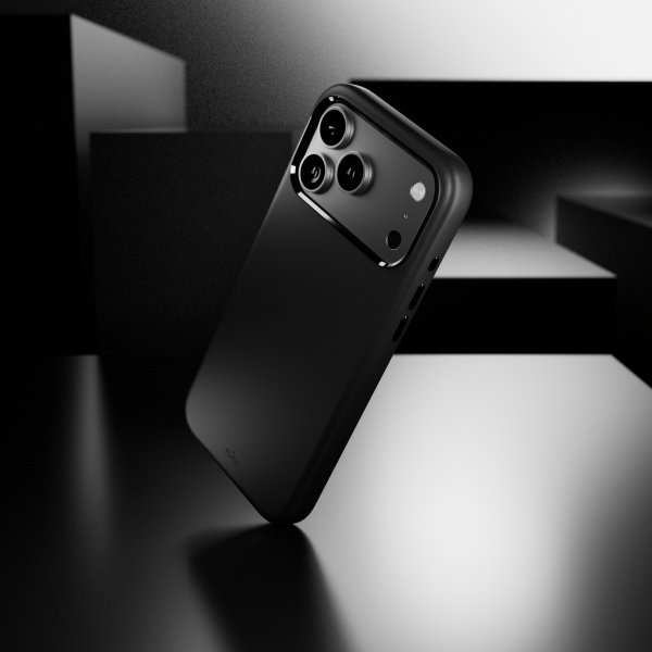 Puro iPhone 17 Pro -kuori ICON Mag Pro musta